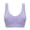Light Purple, variant on Women Seamless Full Coverage Bra Wireless Push Up Bralette Pullover Workout Sports Bra for Yoga Running Daily Wear
