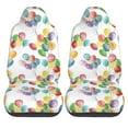 thumbnail image 1 of LAKIMCT Watercolor Ballons Car Seat Covers Vehicle Front Seat Covers Universal Fit Seat Protector, 1 of 9