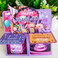 thumbnail image 3 of Handmade Happy Birthday 3D Greeting Card Birthday 3D Pop-up Greeting Card for Birthday Gifts New Year's Gifts, 3 of 5