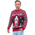 thumbnail image 5 of Death Row Records Inmate Fair Isle Adult Ugly Christmas Sweater, 5 of 5