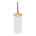 thumbnail image 1 of Juego de cepillos para limpieza de inodoro Cepillo y soporte para inodoro Cepillo limpiador de inodoro Baño Blanco, 1 of 9
