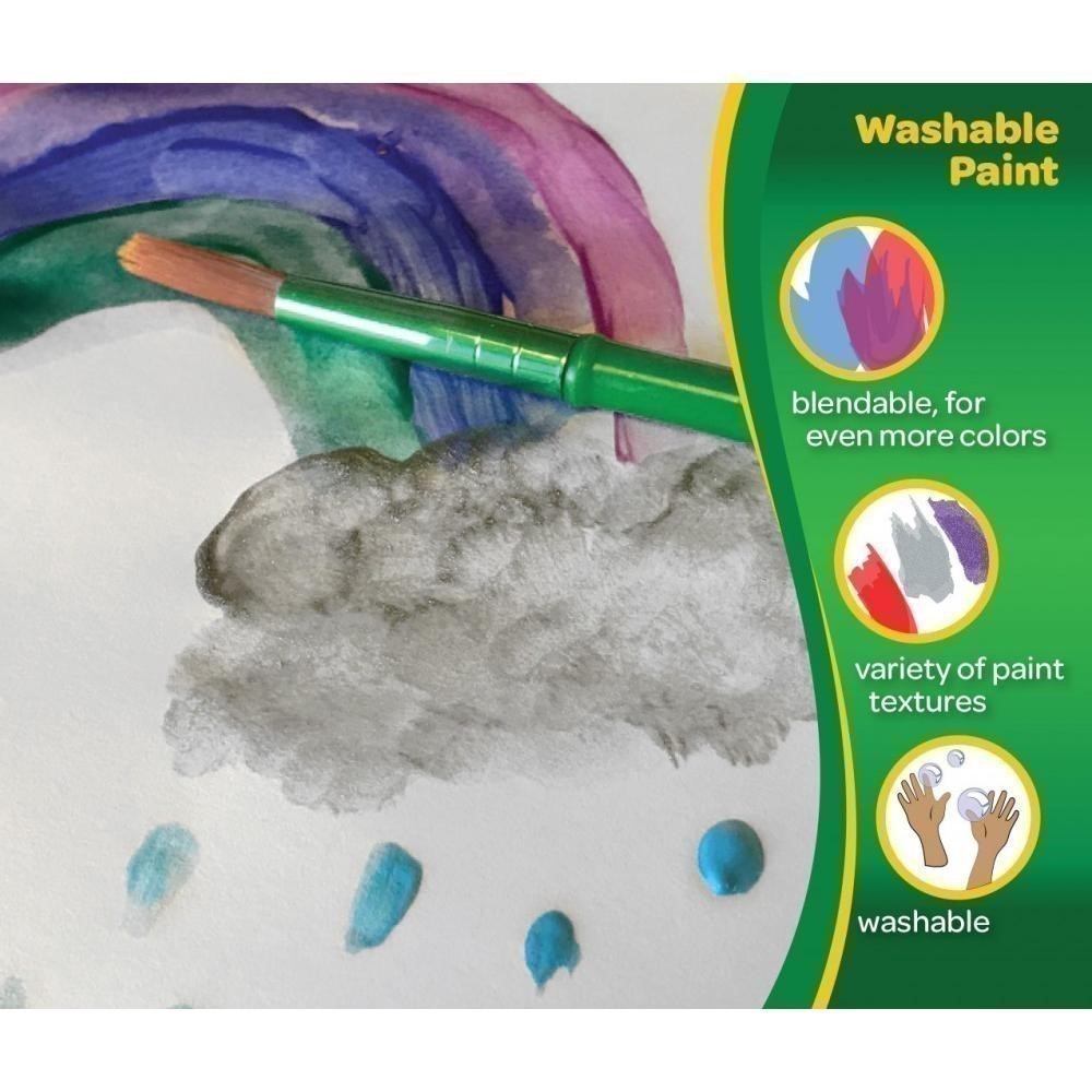Crayola Washable Paint Pot Palette, 12-Colors - image 5 of 11