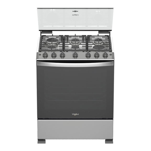 Estufa Whirlpool 30 Pulgadas Silver