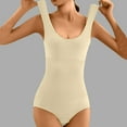 thumbnail image 7 of FAHXNVB Women's Scoop Neck Sleeveless Bodysuits Waist Trainer Seamless Shapewear Bodysuit Tank Top Body Suits for Womens, 7 of 7