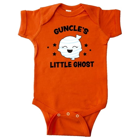 

Inktastic Cute Guncle s Little Ghost with Stars Gift Baby Girl Bodysuit