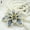 Grey, variant on UDIYO Women's Fashion Jewelry Flower Pendant Faux Pearl Tassels Necklace Sweater Chain