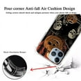 thumbnail image 4 of Halloween Skeletons Pumpkin Case for iPhone 12 Pro,Aesthetic Art Design Pattern TPU Shock-proof Cover Case, 4 of 6