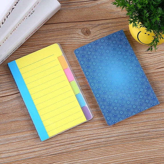 DRAFIDEEP Removable Adhesive Notepad 2Pcs Back to School