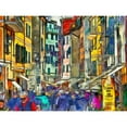 thumbnail image 3 of Bolokofsky, Ronald 18x15 Black Modern Framed Museum Art Print Titled - Market Center, 3 of 5