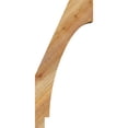 thumbnail image 3 of 4"W x 10"D x 22"H Imperial Rough Sawn Knee Brace, Western Red Cedar, 3 of 4