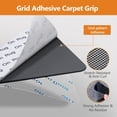 thumbnail image 2 of 16 Pcs Rug Tape,Anti Slip Rug Pads Grippers for Hardwood Floors and Tiles,No Residue,Reusable Carpet Tape for Area Rugs, Double-Sided Adhesive Rug Stickers, 2 of 7