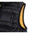 thumbnail image 5 of Krumba Mens Puffer Lightweight Vest: Outdoor Winter Casual Warm Zip-Up Sleeveless Pocket Nylon Padded Jacket Black XL, 5 of 9