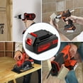 thumbnail image 5 of Persever 5.0Ah 20-Volt LB2X4020 Replacement for Black Decker 20V Lithium Battery LBXR20 LB20 LBX20 LBXR2020-OPE LBXR20B-2 LBX4020 LST220 Compatible With Cordless Power Tools (non-original), 5 of 5