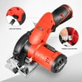 thumbnail image 4 of DNA Motoring TOOLS-00174 12V Compact Cordless Circular Saw with 85mm 20T Blade and Hex Key Red, 4 of 7