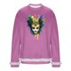 thumbnail image 3 of RKSTN Carnival Party Sweatshirts for Men Oversized Crew Neck Carnival Graphic Print Versatile Fleece Sweatshirt Mens Casual Round Neck Relaxed Fits Comfy Pullover Sweatshirt Top Fall Winter Clothes, 3 of 7