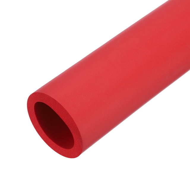 Uxcell NBR Foam Tubing for Handle Grip Support Pipe Insulation 30mm x 44mm Red