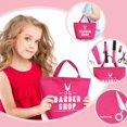 thumbnail image 2 of Maojin Toy Story Juguetes Girls Beauty Salon Set Pretend Play Stylist Hair Cutting Kit Hairdresser Toys With Hair Dryer, 2 of 2