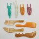 thumbnail image 2 of Cabezal de masajeador de cinco garras, peine de terapia, tabla de raspado de masaje, peine meridiano, cuchillo de raspado de resina plástica para fisioterapia, 2 of 3