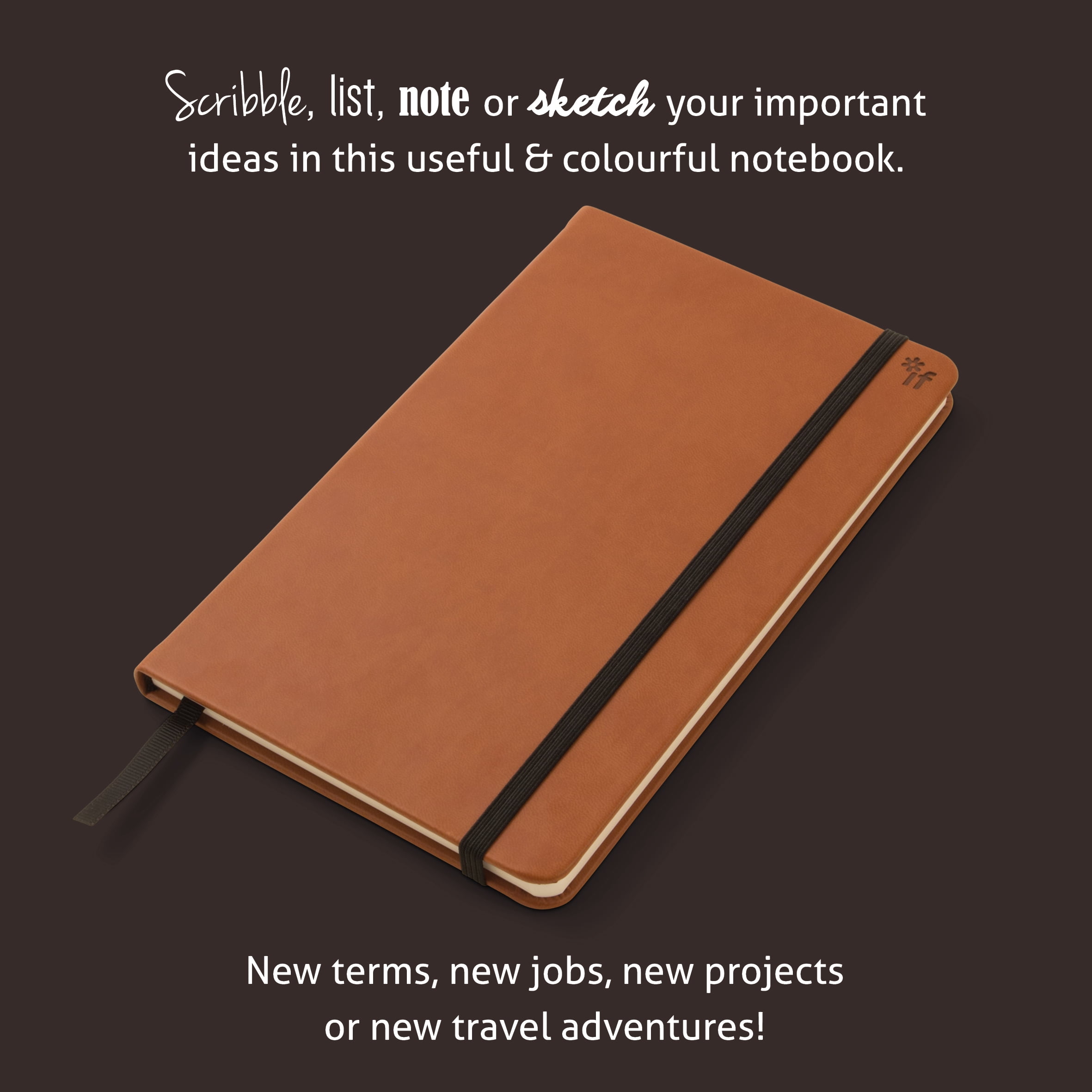 Bookaroo Notebook (A5) Brown (Other)