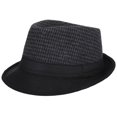 thumbnail image 2 of Sombreros para otoño e invierno, nuevos sombreros de copa para hombres para abrigarse y protegerse del frío, regale a papá un sombrero de jazz de lana, 2 of 6