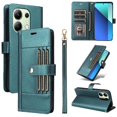 thumbnail image 3 of FOXDOCK Funda tipo Cartera para Xiaomi Redmi Note 13 4G – Cubierta de Cuero PU con Múltiples Ranuras, Bolsillo para Efectivo y Correa de Muñeca, 3 of 6