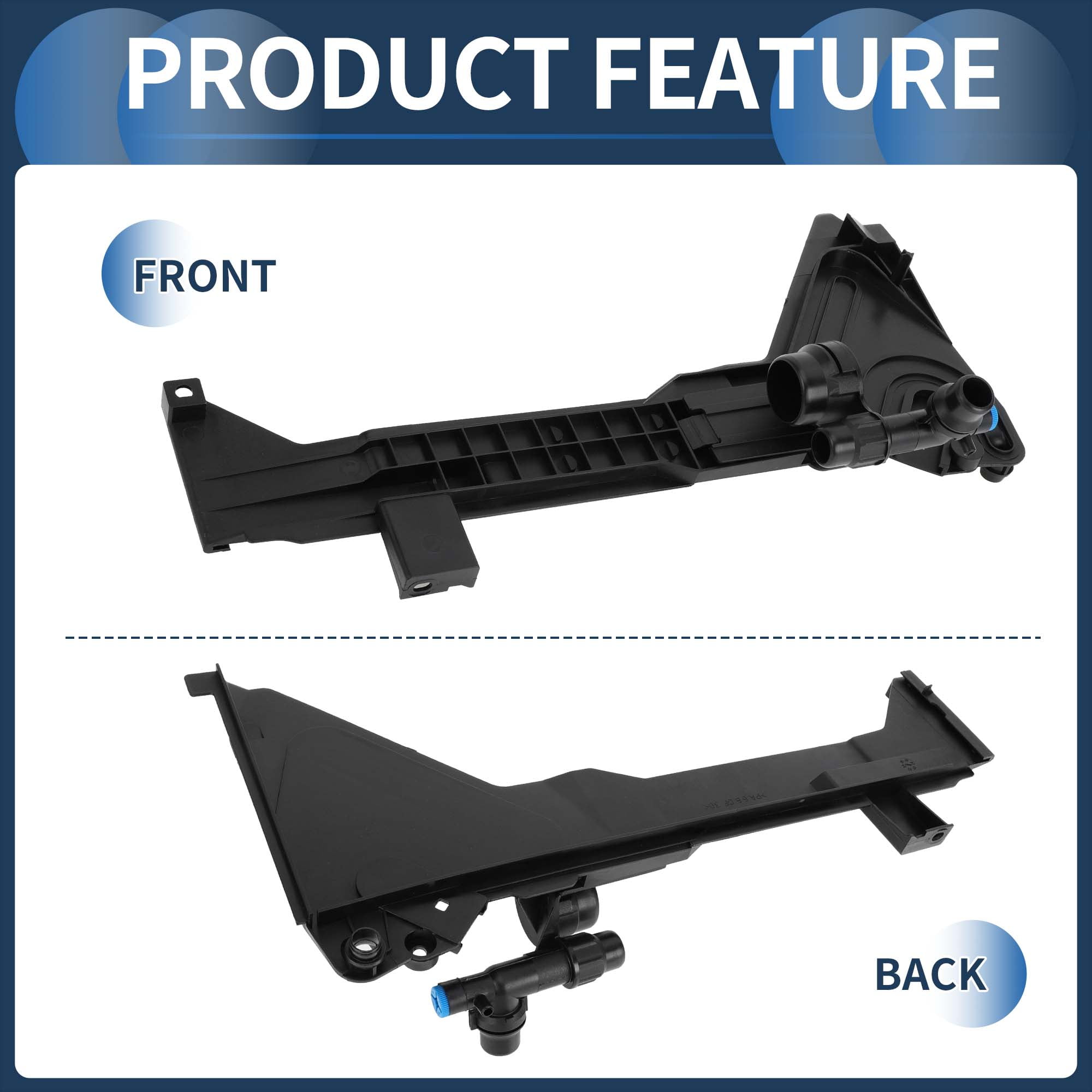 Unique Bargains Manual Transmission Coolant Tank Mounting Plate for BMW E46 325i 330i 323i