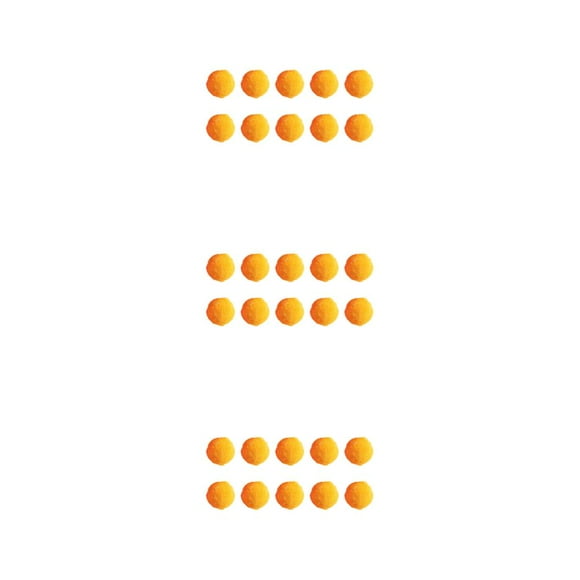 Baohd 1/2/3/5 10x Beach - Fun And Colorful Outdoor Activity For Whole Family Low Cost Reusable Water Balls Easy To Fill Orange 3PCS