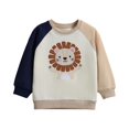 thumbnail image 3 of Likimi Child Toddler Girls Sweatshirts Cartoon Print Crew Neck Sweatshirt For Girls Long Sleeve Everyday Wear Soft Pullover Size 2-3 Years, 3 of 6