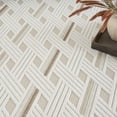thumbnail image 6 of Nourison Casual 7'10" x 9'10" Ivory Beige Modern Indoor Rug, 6 of 8