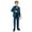 Green, variant on Gelikeya Boys Suits Size 10-11 Dark Blue Formal Suit Jacket Coat Vest Pants Bowtie 4 Piece Outfit Tuxedo Suit Sets for Weddings (Gifts for Toddler Kids)