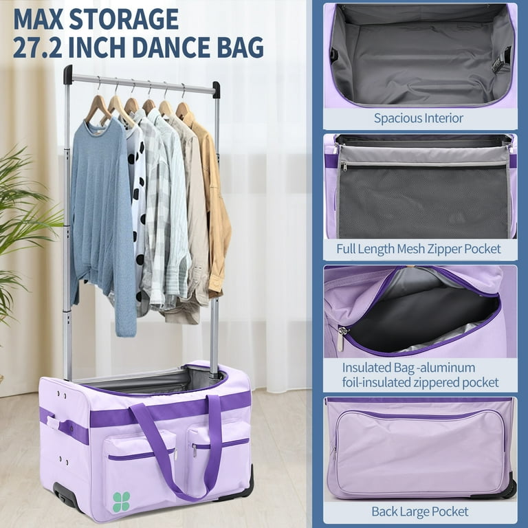 Slsy Dance Bag With Garment Rack, 28