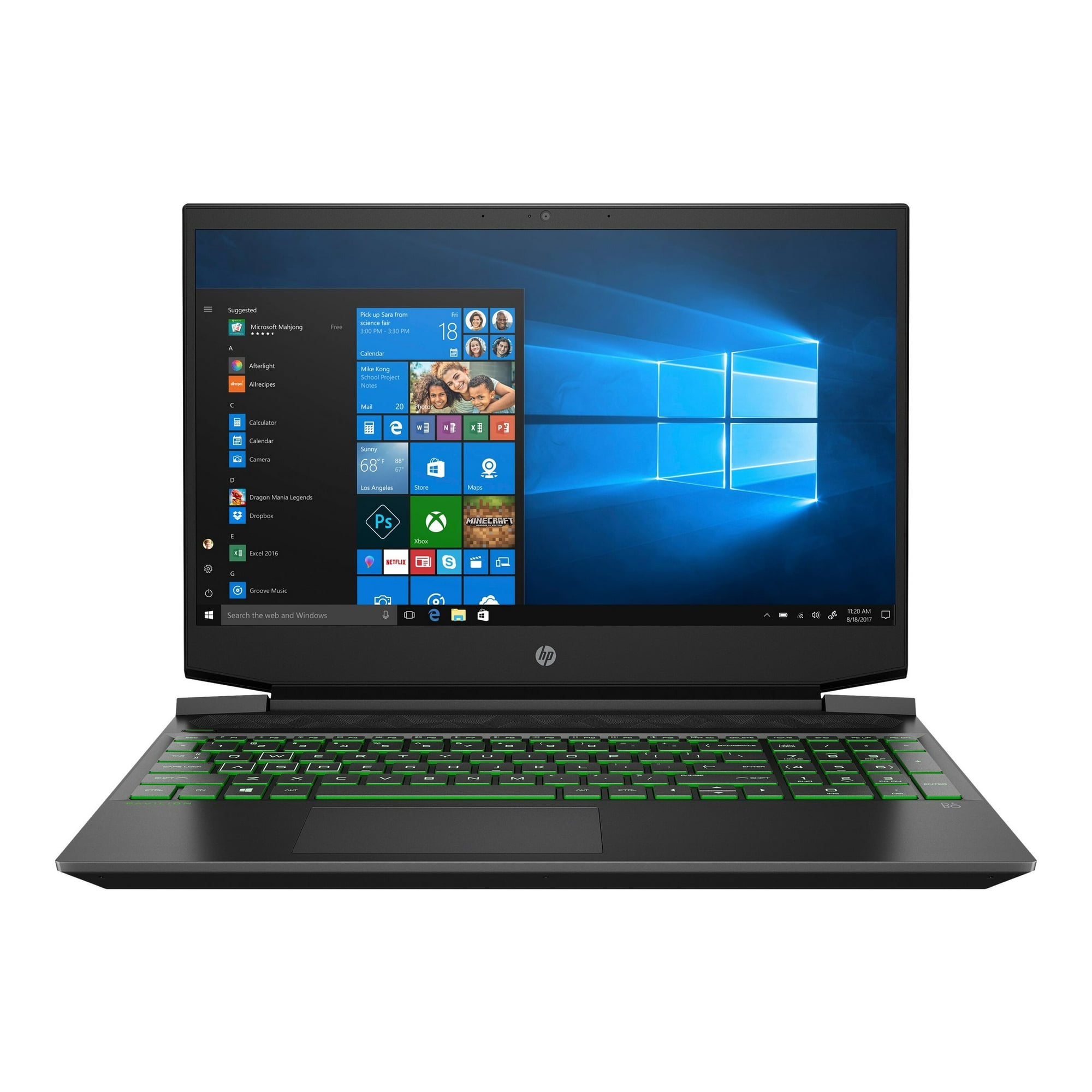 HP Pavilion Gaming 15.6" Full HD Gaming Laptop, AMD Ryzen 7 4800H,