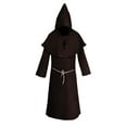 thumbnail image 2 of Friar Medieval Robe Horror for Theme Party Stage Performance Dress, 2 of 10
