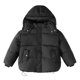 thumbnail image 2 of Parkas de manga larga, chaqueta de invierno con capucha y plumón cálido para niños y niñas, ropa infantil mediana y grande, chaqueta gruesa y corta, tops de algodón para niños., 2 of 8