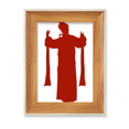 thumbnail image 1 of China Beijing Peking Opera Outline Desktop Wooden Photo Frame Display Picture Art Painting Multiple Sets, 1 of 3
