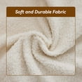 thumbnail image 3 of Me'On 80'' Sofa Couch for Living Room, Modern Loveseat Sofa with Side Pocket, 3-Seater Couches for Bedroom, Apartment, Teddy Wool White, 3 of 9