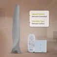 thumbnail image 3 of Fanimation B6720WW Spitfire 30" 3 Blade Set Carved Wood Washed White, 3 of 6