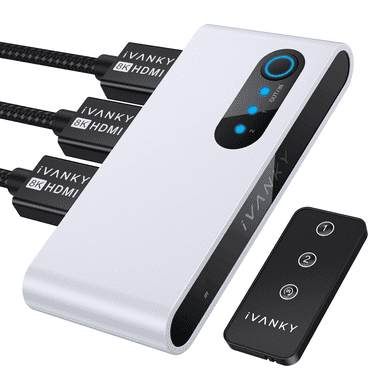 iVANKY 8K HDMI Switch Cable Splitter with Remote