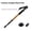 Golden straight, variant on Four-Section Aluminum Alloy Telescopic Hiking Stick Outdoor Walking Pole Straight Handle Portable Adjustable Trekking Pole for Camping Travel