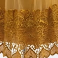 thumbnail image 7 of Miluxas Girl Dress Flower Lace Tulle Party Dresses Princess Pageant Birthday Wedding Yellow 11-12Years, 7 of 7