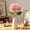 F #6, variant on Artificial Hydrangea Stems with Silk Flower Head | Lifelike Realistic Fake Hydrangea for Home Decor | Faux Floral Arrangement for Living Room Dining Table Wedding Centerpiece | Flexible Bendable