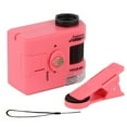 thumbnail image 1 of Hot Pink Kids Mini Microscope Toy With 80X Magnification, Portable Science Experiment Kit For Camping Research, Educational Fun, 1 of 6