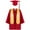 Red, variant on Hienoo Kids Kindergarten Preschool Graduation Gown Shawl Tassel Cap Set Graduation Outfits