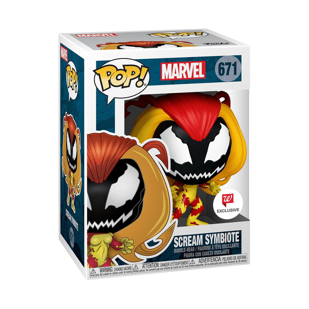 Funko Pop Marvel Scream Symbiote #671 Walgreens Mint3 for sale online 