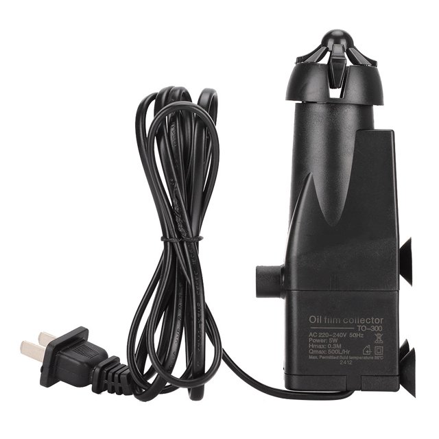 Filtro interno para acuario, espumadera de proteínas para pecera, removedor de película de aceite, herramienta de suministro de oxígeno para peces de 220V