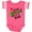 Football Pink and White, variant on Inktastic Going Golfing with My Mom Kids Golf Boys or Girls Baby Bodysuit