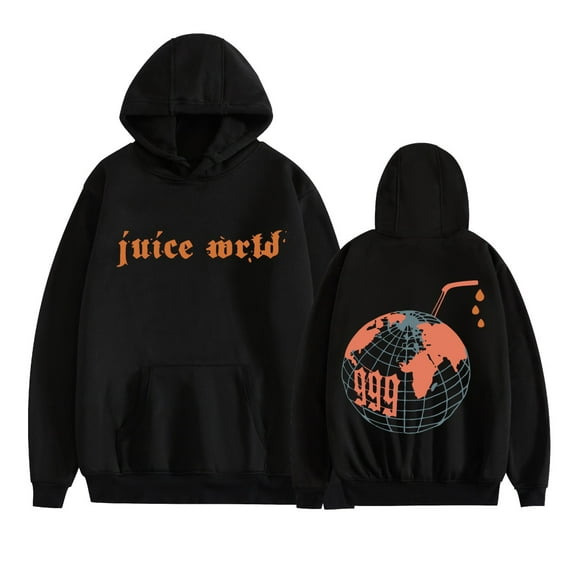 TPUABR Juice Hoodie Wrld Pullover Rapper Harajuku Casual Sweatshirt Size XXS-3XL