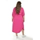 thumbnail image 3 of Vestido largo Roman Fashion /Tallas Extras, 1765 (Fiusha) fucsia 36, 3 of 6
