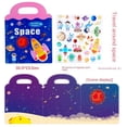 thumbnail image 3 of Portable Cartoon Magnetic Stickers, Toddlers Children Repeated Stickers, Enlightenment Early Education Puzzle Books, 3 of 5