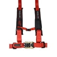thumbnail image 3 of ProGuard Offroad Harness (Red) with 2" Straps & 4 Points of Contact & Seat Belt Bypass Clip for All UTVs incl Polaris, Can-Am, Kawasaki, etc, 3 of 11